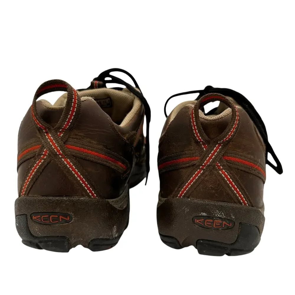 Keen Men's Alamosa Brown & Orange Hiking Shoes Size 15